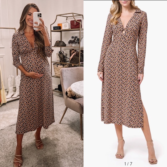 Wayf Dresses & Skirts - WAYF floral dress